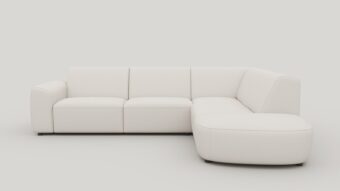 Xooon TINEO hoekbank rechts (2,5 zits links - hoek rechts) - livigno kiezel