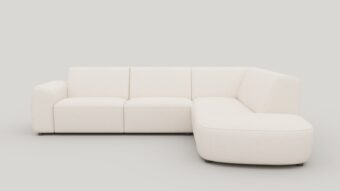 Xooon TINEO hoekbank rechts (2,5 zits links - hoek rechts) - ponti creme