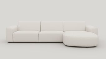 Xooon TINEO loungebank rechts (3 zits links - chaise longue rechts) - livigno kiezel