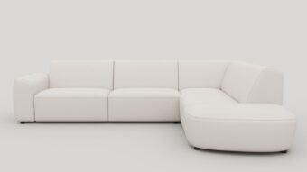 Xooon TINEO hoekbank rechts (3-zits links - hoek rechts) - livigno kiezel