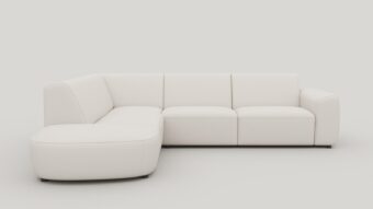 Xooon TINEO hoekbank links (hoek links - 2,5 zits rechts) - livigno kiezel