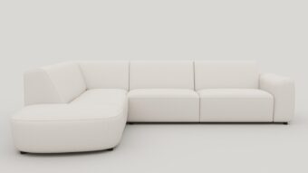 Xooon TINEO hoekbank links (hoek links - 3 zits rechts) - livigno kiezel