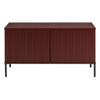 tv-meubel GRAVURE 100cm grenen bordeaux