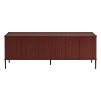 tv-meubel GRAVURE 150cm grenen bordeaux