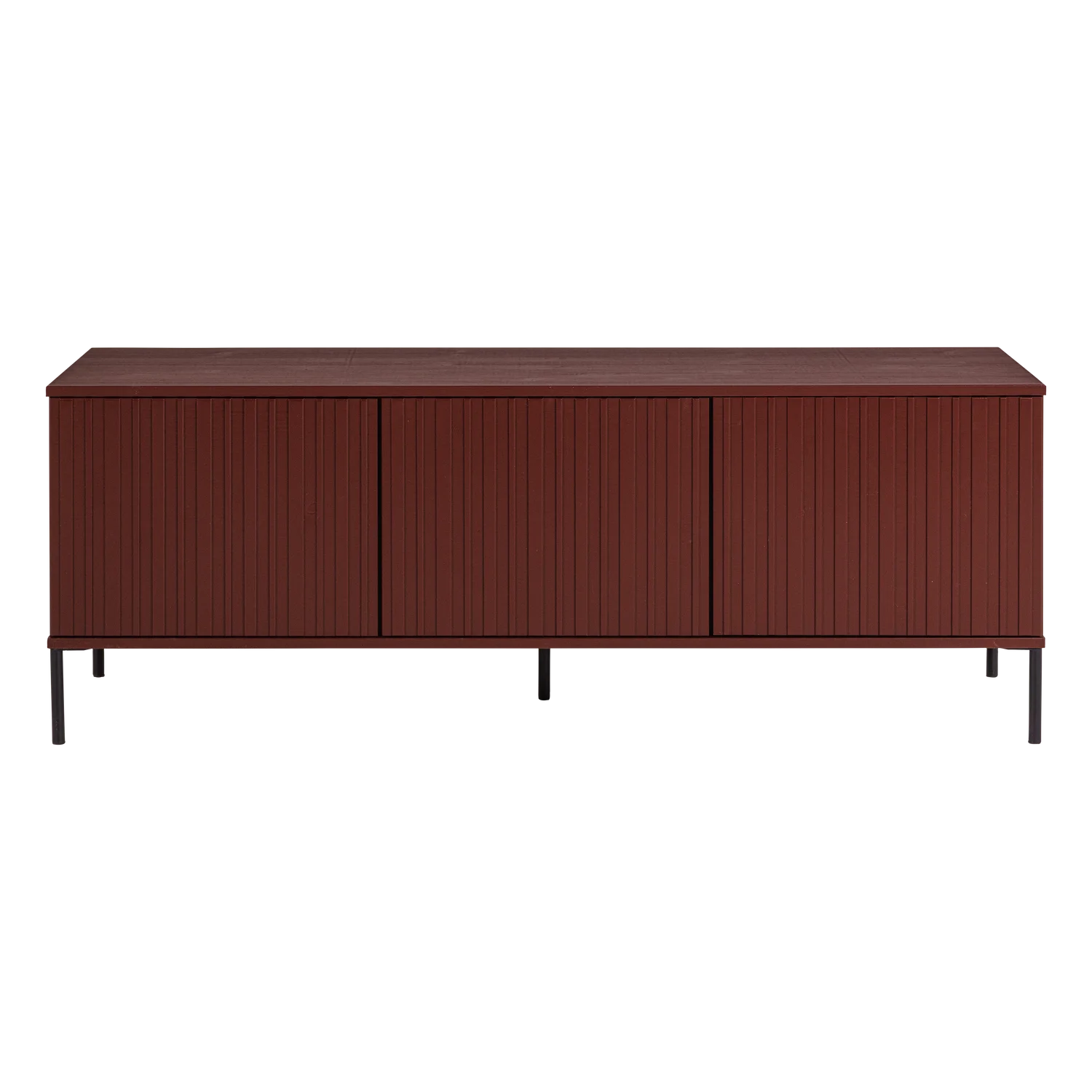 tv-meubel GRAVURE 150cm grenen bordeaux