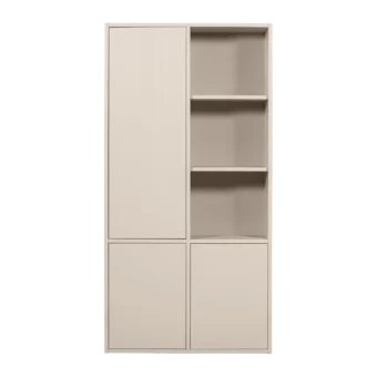 MEREL opbergkast 100 cm grenen dust
