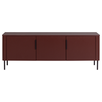 Tv-meubel GUNNAR 154 cm bordeauxrood