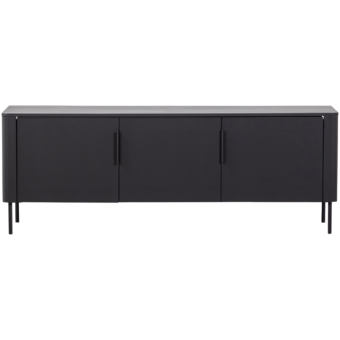 Tv-meubel GUNNAR 154 cm zwart