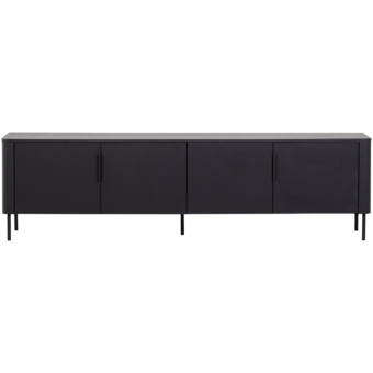 Tv-meubel GUNNAR 200 cm zwart