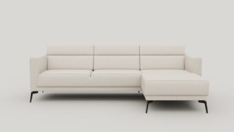 Xooon FISKARDO 2,5-zits arm links + longchair arm rechts met pocketvulling vada beige