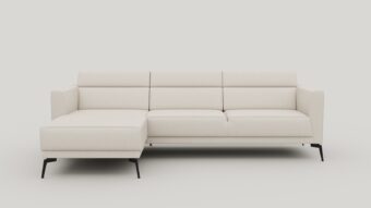 Xooon FISKARDO longchair arm links + 2,5-zits arm rechts met pocketvulling vada beige