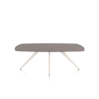 Xooon eetkamertafel SALUTI ovaal 210x105 cm (4-poot creme) lava