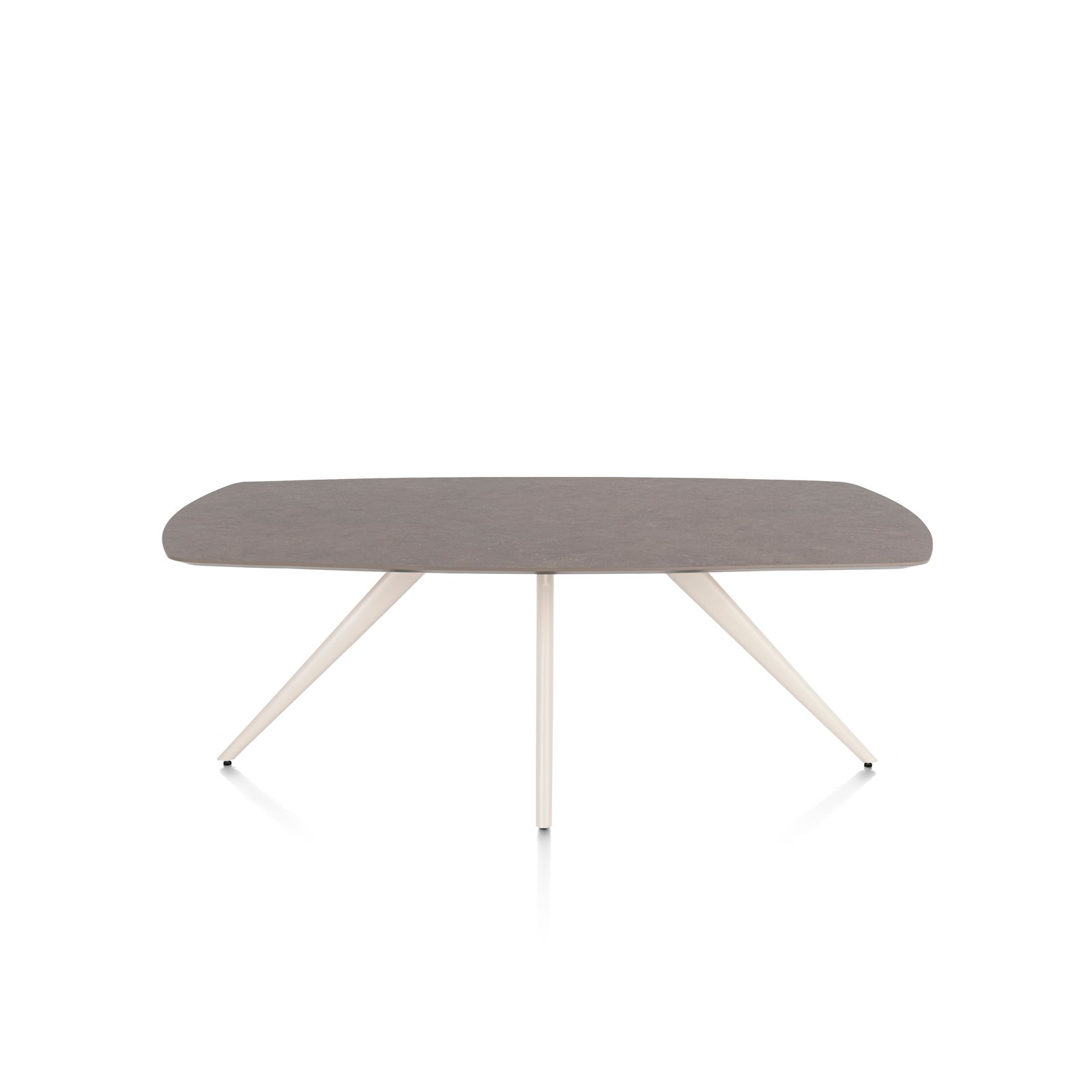 Xooon eetkamertafel SALUTI ovaal 210×105 cm (4-poot creme) lava
