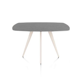 Xooon bartafel SALUTI ovaal 150x105 cm (4-poot creme) antraciet