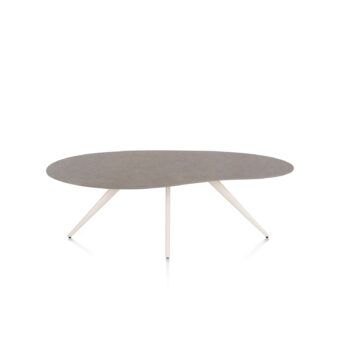 Xooon eetkamertafel SALUTI organisch 210x120 cm (4-poot creme) lava