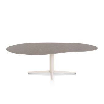 Xooon eetkamertafel SALUTI organisch 240x120 cm (teenpoot creme) lava