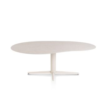 Xooon eetkamertafel SALUTI organisch 210x120 cm (teenpoot creme) light sand