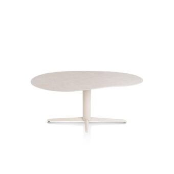Xooon eetkamertafel SALUTI organisch 180x120 cm (teenpoot creme) light sand